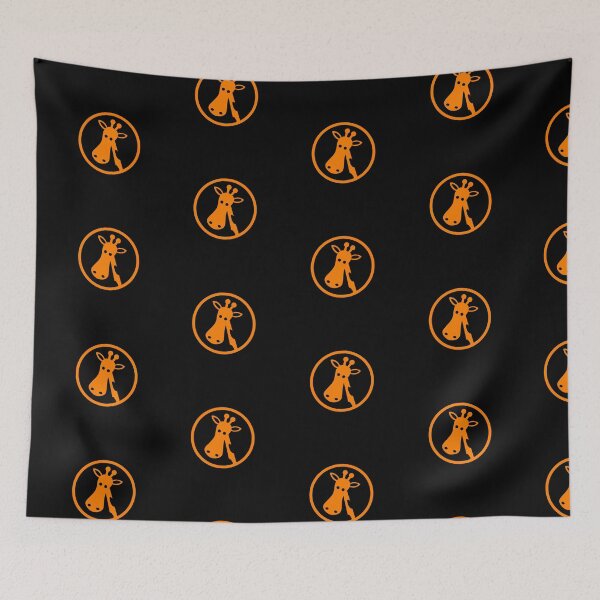 Item preview, Giraffe face logo | Giraffe lovers | Giraffe fans designed and sold by AnimalMode.