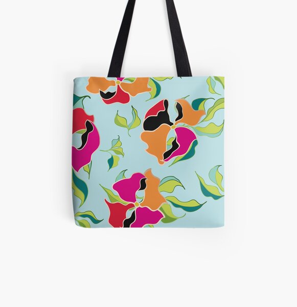 Power Flowers – Summer All Over Print Tote Bag