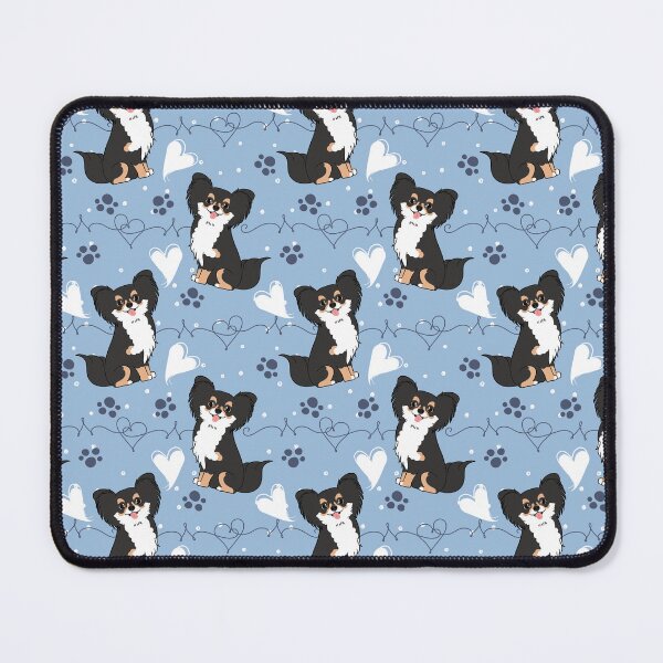 Item preview, LOVE Long Haired Black Tricolor Chihuahua 2 designed and sold by Lulupainting.