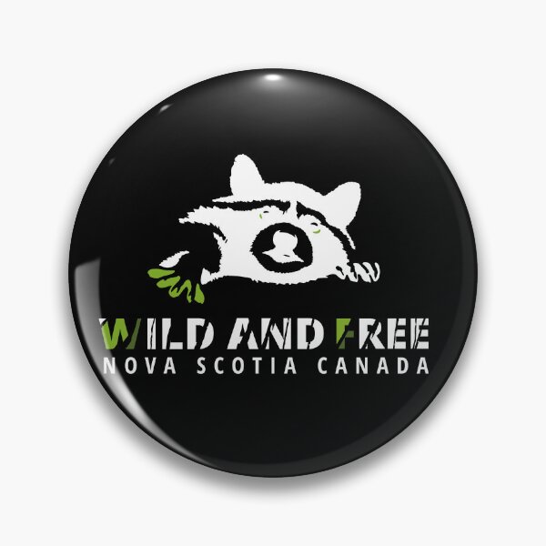 Item preview, GOWILD Life - WILD & FREE Raccoon white designed and sold by GOWILDstyle.
