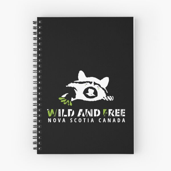 Item preview, GOWILD Life - WILD & FREE Raccoon white designed and sold by GOWILDstyle.