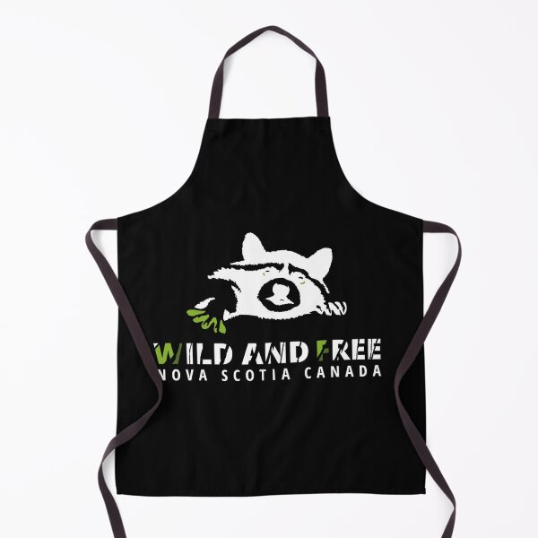 Item preview, GOWILD Life - WILD & FREE Raccoon white designed and sold by GOWILDstyle.