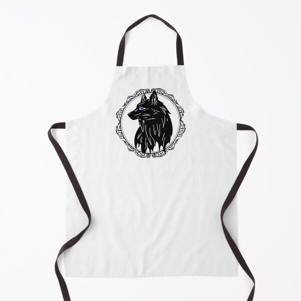 Item preview, norse wolf with blue eyes in an ornament Viking warrior designed and sold by ReneMM.