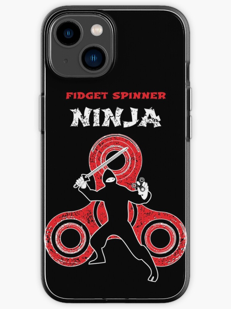 Fidget Spinner Ninja Black | iPhone Case