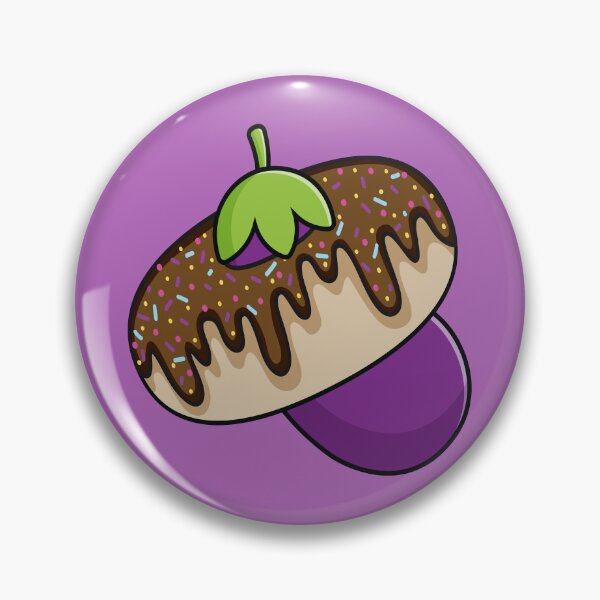 Item preview, Eggplant vegetable inside a donut designed and sold by Donutlovers.