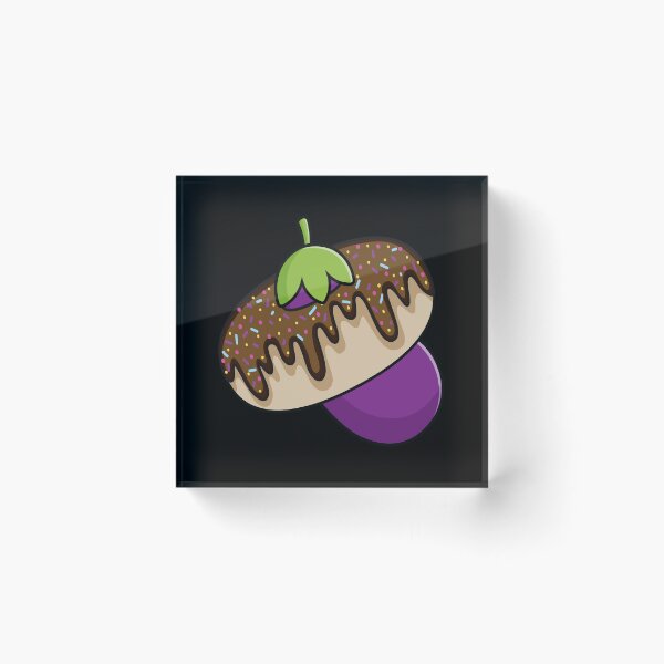 Item preview, Eggplant vegetable inside a donut designed and sold by Donutlovers.