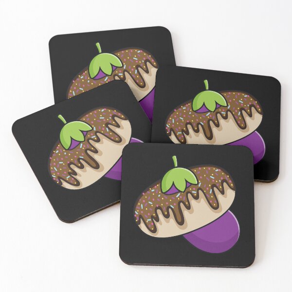 Item preview, Eggplant vegetable inside a donut designed and sold by Donutlovers.