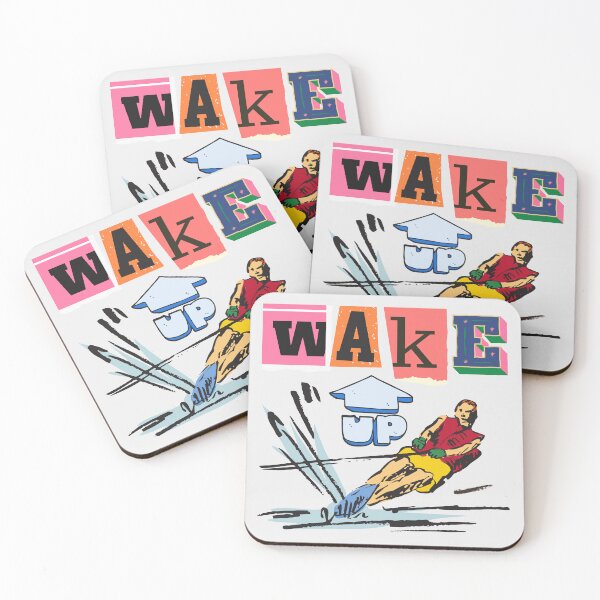 Item preview, Wake Up Wakeboarder designed and sold by trendingatees.