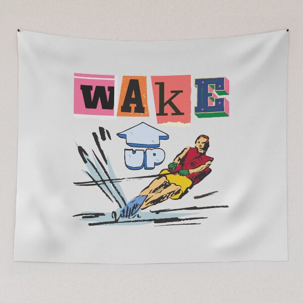 Item preview, Wake Up Wakeboarder designed and sold by trendingatees.