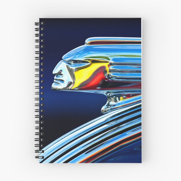 Item preview, 1939 Pontiac Silver Streak Chief Hood Ornament -715c designed and sold by Jill Reger.