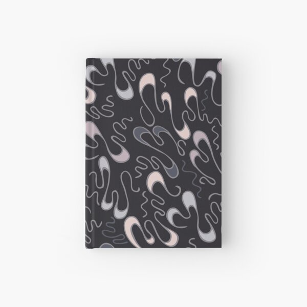 Lucky Squiggles – in elegant mood Hardcover Journal