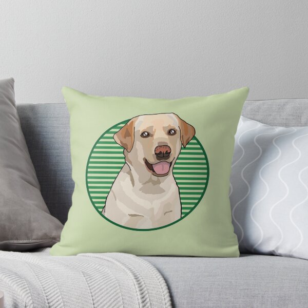 Item preview, Labrador dog w/ Green stripped circle designed and sold by AdoptNFTPets.