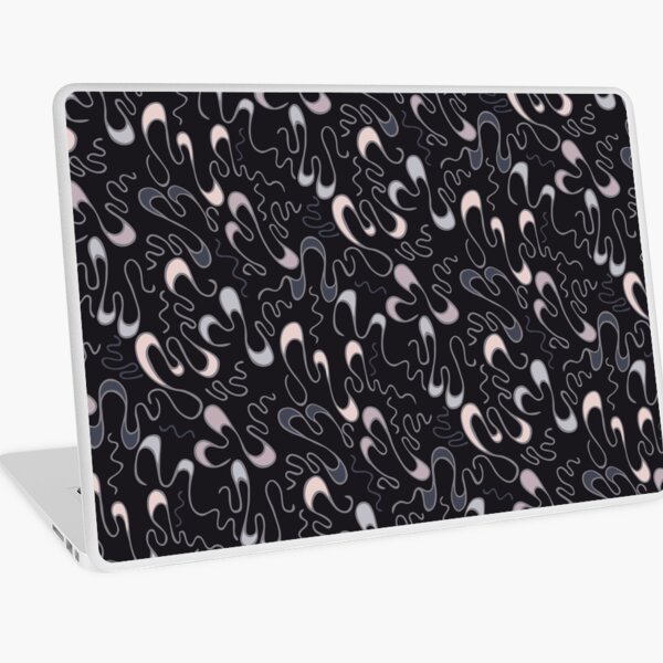 Lucky Squiggles – in elegant mood Laptop Skin