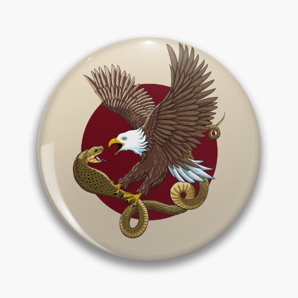 Item preview, Eagle And snake designed and sold by TMBTM.