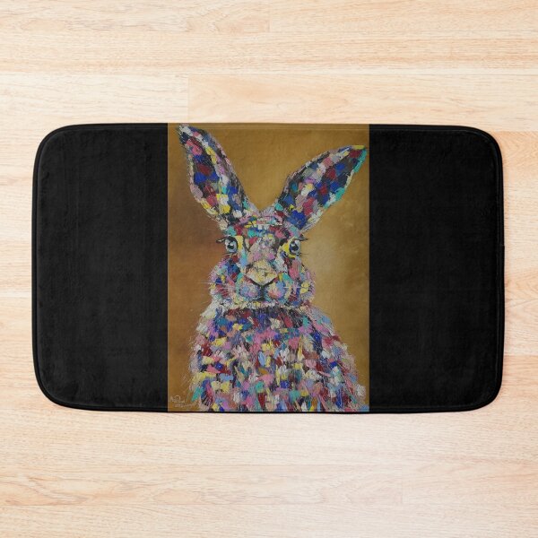 Item preview, Bunny, Pop Art, oil painting by Marina Daniluka designed and sold by MariDaniArt.