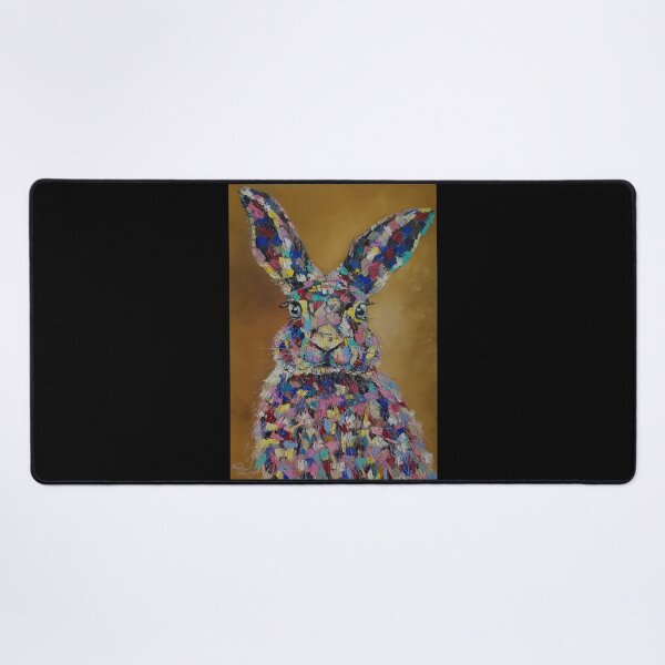Item preview, Bunny, Pop Art, oil painting by Marina Daniluka designed and sold by MariDaniArt.