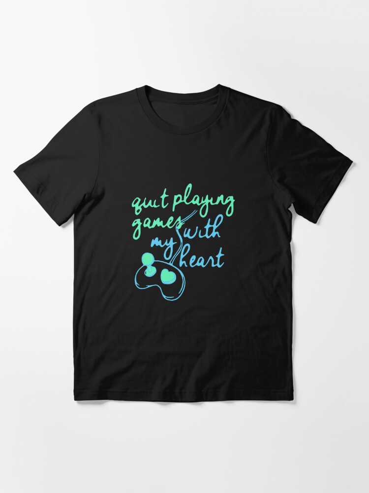 Quit Playing Games With My Heart White Adult Tee – Backstreet Boys Store