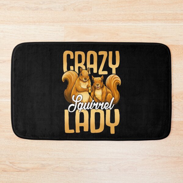 Item preview, Crazy Squirrel Lady designed and sold by Delightfully Cynical.
