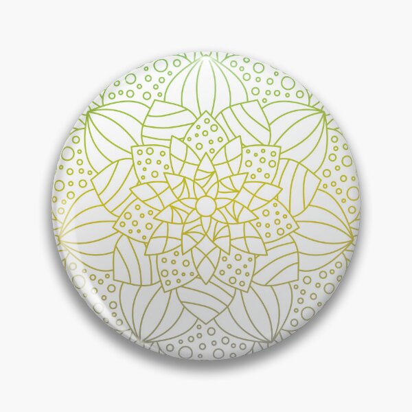 Item preview, Mandala Subtle Abstract Lithromantic Pride Flag Green Lotus designed and sold by cashewdays.