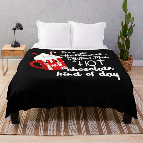 Item preview, Its-A-Halmarks-Christmas-Movie-and-Hot-Chocolate-Kind-of-Day-T-Shirt- designed and sold by Hermansson1.
