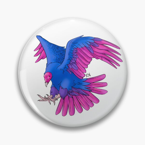 Item preview, Bisexual Turkey Vulture designed and sold by RinClaymoreArts.