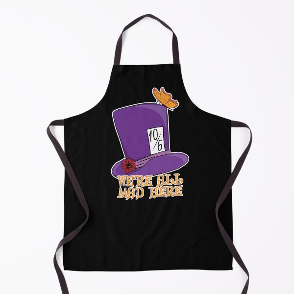 Item preview, We're All Mad Here - Mad Hatter Hat - Alice in Wonderland designed and sold by TheInkElephant.