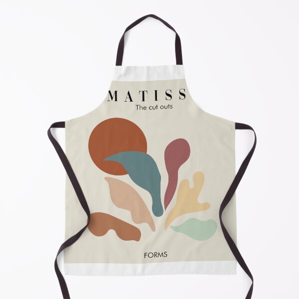Item preview, Henri Matisse forms cut outs, Organic color palette, Scandivian art, exhibition art designed and sold by shreya ranjan.