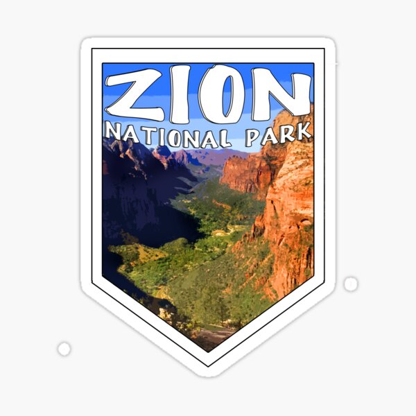 Zion National Park Stickers for Sale | Redbubble