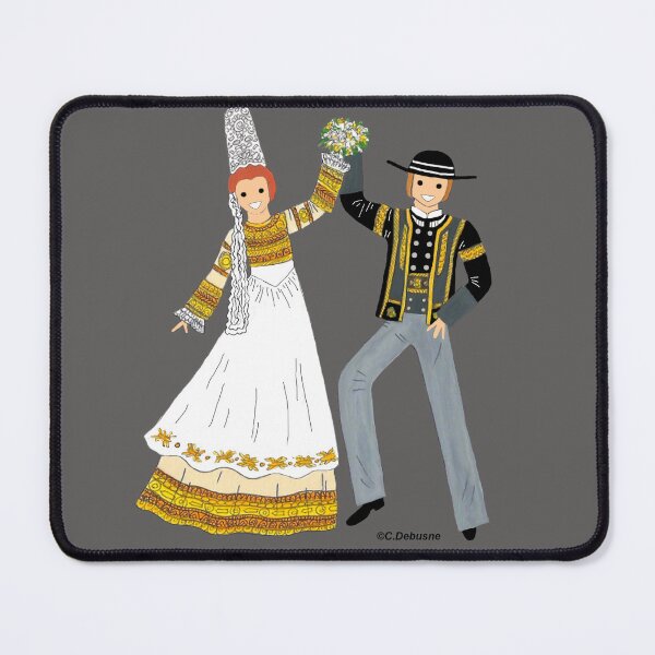 Item preview, Married BIGOUDEN, Brittany, France designed and sold by Catherine Debusne.