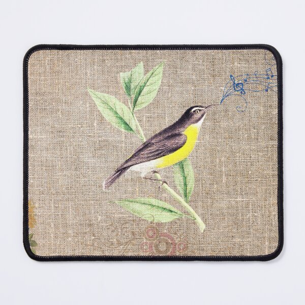 Item preview, Yellow Breasted Bird on Canvas Design designed and sold by MaxnGeorge.