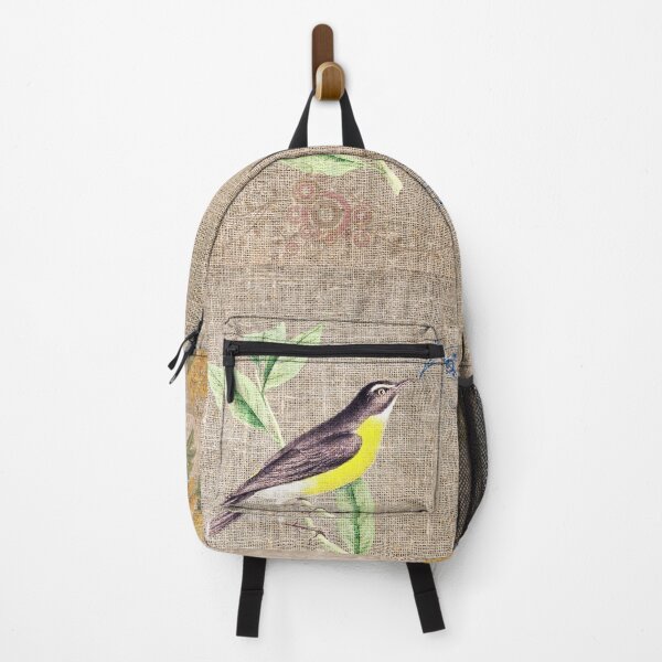 Item preview, Yellow Breasted Bird on Canvas Design designed and sold by MaxnGeorge.