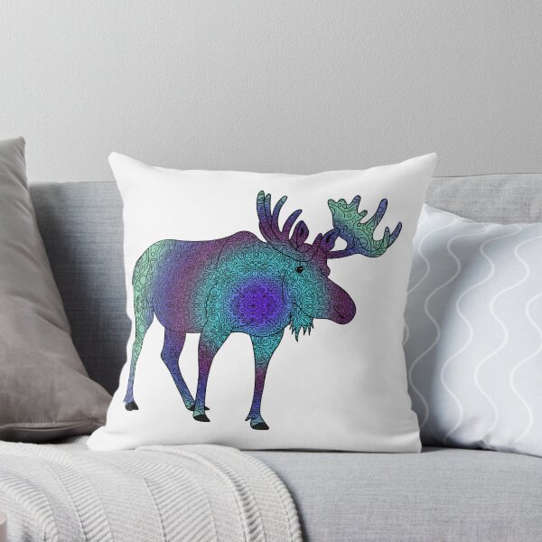 Item preview, Zentangle Moose designed and sold by Leah Haas.