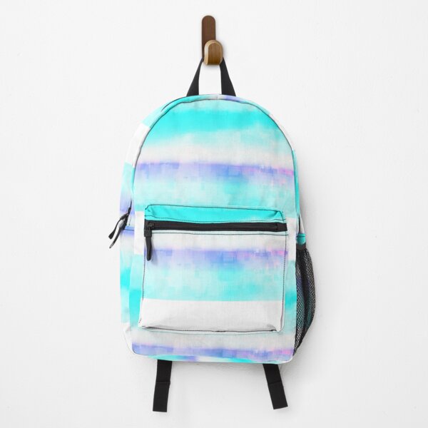 Item preview, STYLISH PAINT BLUE CYAN WHITE MARINE AQUA BLOCKISM. designed and sold by Ralek.