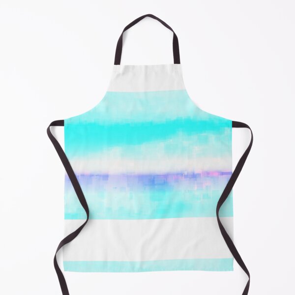 Item preview, STYLISH PAINT BLUE CYAN WHITE MARINE AQUA BLOCKISM. designed and sold by Ralek.
