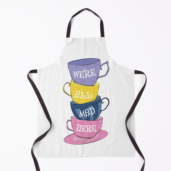 Item preview, We're All Mad Here - Mad Tea Party Cups - Alice in Wonderland designed and sold by TheInkElephant.