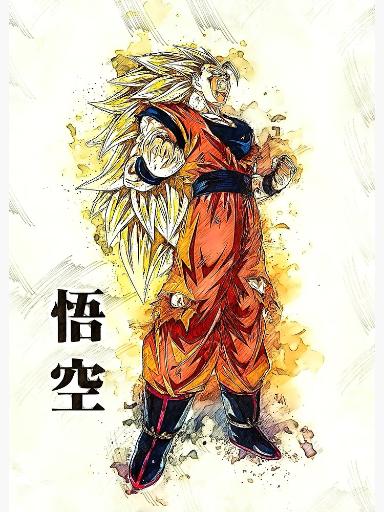 Goku Super Saiyan 3 Canvas Print for Sale by KalebVidal39