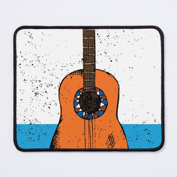 Item preview, Country Music Retro Vintage guitar Luxembourg designed and sold by pretty4u.
