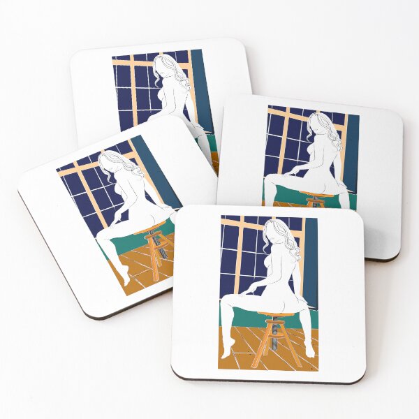 Item preview,  Girl naked on a chair in a room in front of a window. designed and sold by Ihor Ivanov.