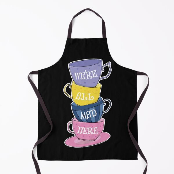 Item preview, We're All Mad Here - Mad Tea Party Cups - Alice in Wonderland designed and sold by TheInkElephant.