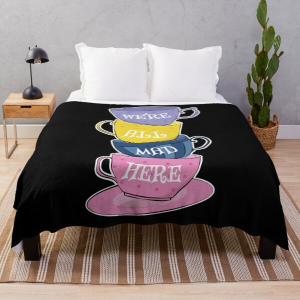 Item preview, We're All Mad Here - Mad Tea Party Cups - Alice in Wonderland designed and sold by TheInkElephant.