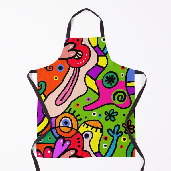 Item preview, Funny Colorful Cubist Abstract Art designed and sold by Aurorapod.