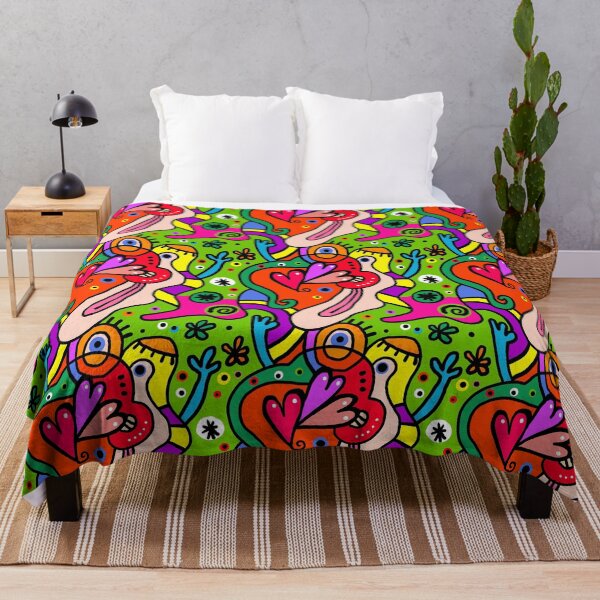 Item preview, Funny Colorful Cubist Abstract Art designed and sold by Aurorapod.