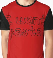 i want pasta shirt