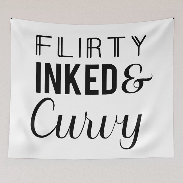 Item preview, Flirty, Inked & Curvy designed and sold by kjanedesigns.
