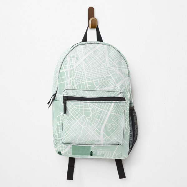 Item preview, Dallas Skyline & Map Watercolor Sage Green by Zouzounio Art designed and sold by zouzounioart.