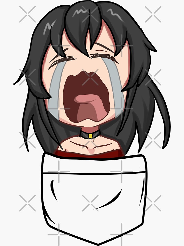 Anime Girl Laughing Emoji