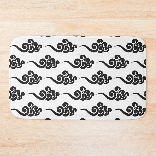 Item preview, Black Chinese Clouds Pattern designed and sold by Ayoub14.