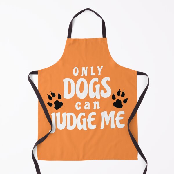 Item preview, Only Dogs Can Judge Me White Text  designed and sold by Design-Maniya.