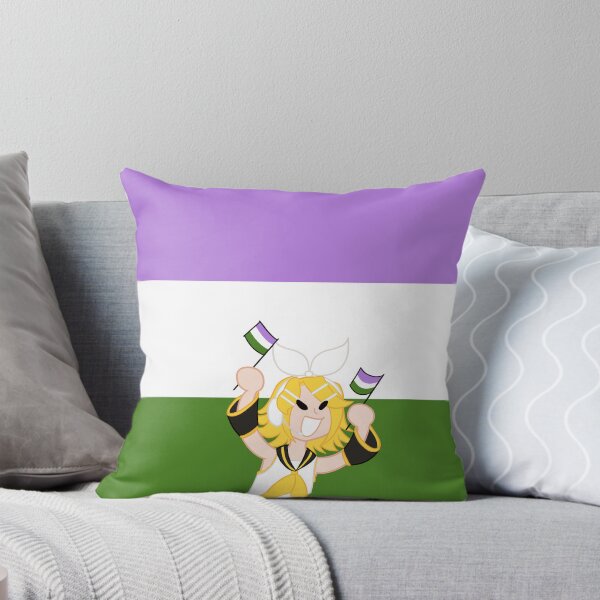 Item preview, Bandera de género queer Rin Kagamine designed and sold by Vee-s-World-111.