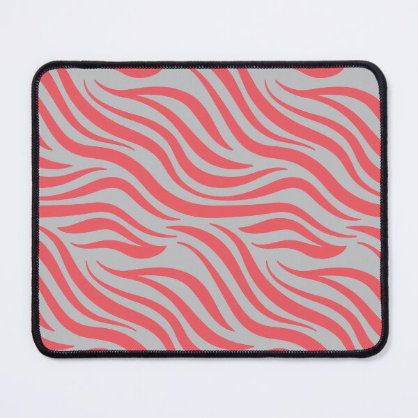 Item preview, Cool light gray and coral Zibra skin pattern color designed and sold by diixtarshop.